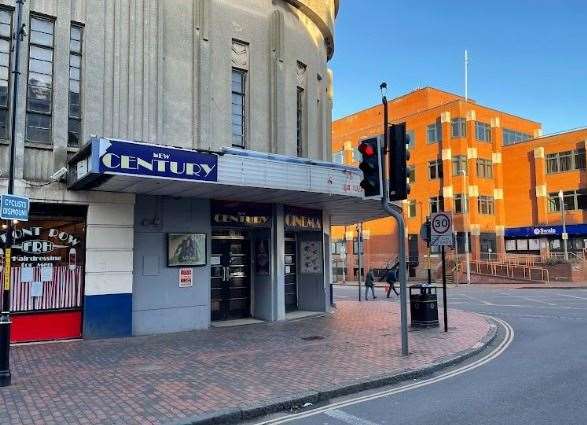 The New Century Cinema building in Sittingbourne High Street