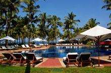 The pool at the Taj Holiday Village in Goa