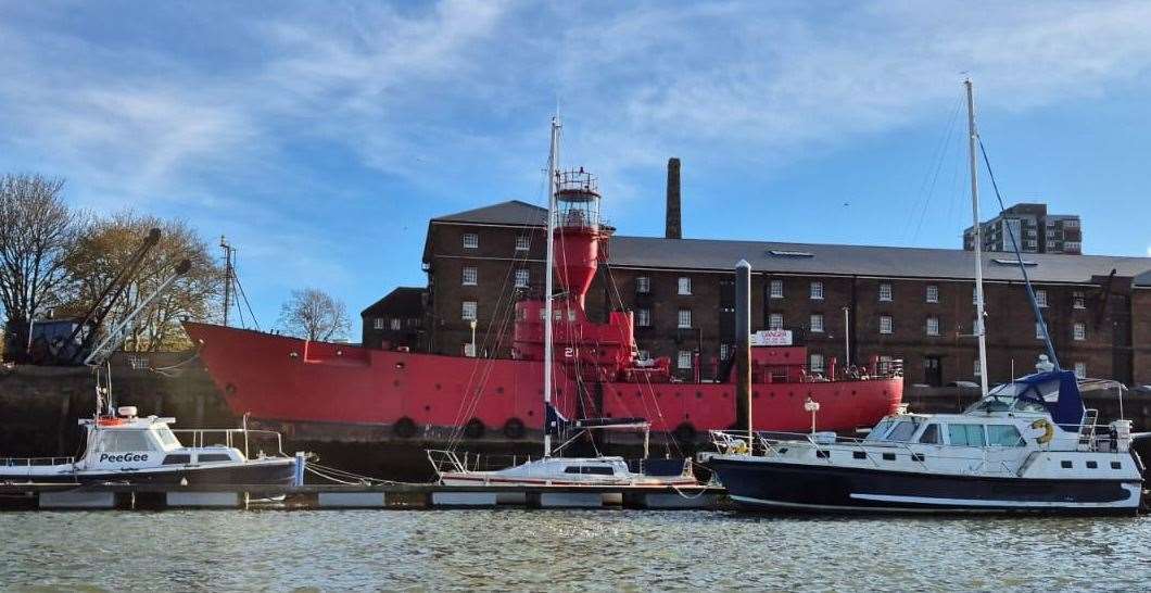 The LV21 is now at The Historic Dockyard Chatham. Picture: Adam Taylor