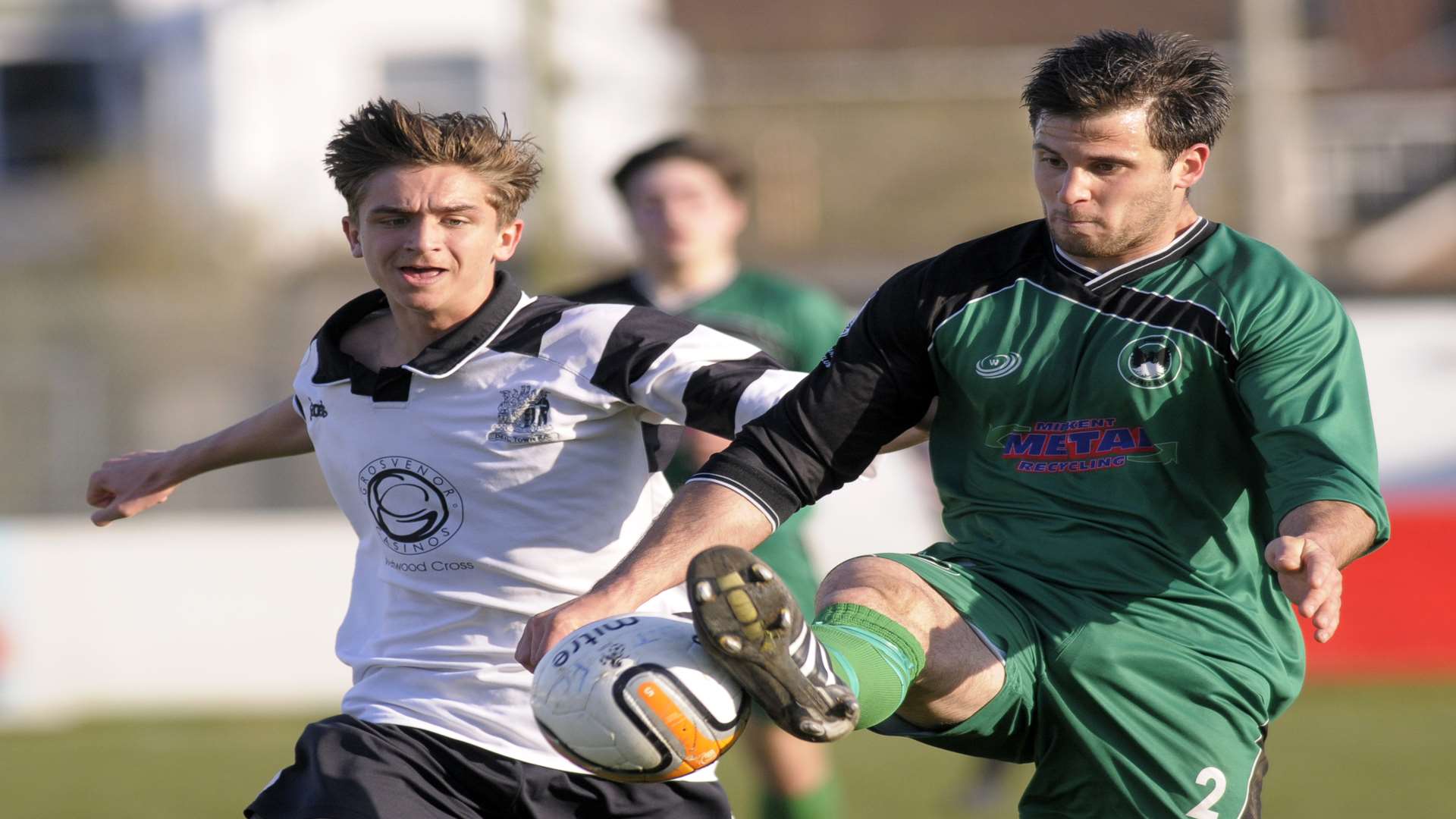 Action from Phoenix's game at Deal Town earlier this season Picture: Ruth Cuerden