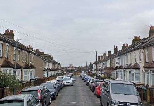 The fake pest control notices were spotted on telegraph poles in Somerset Road, Dartford. Picture: Google Maps