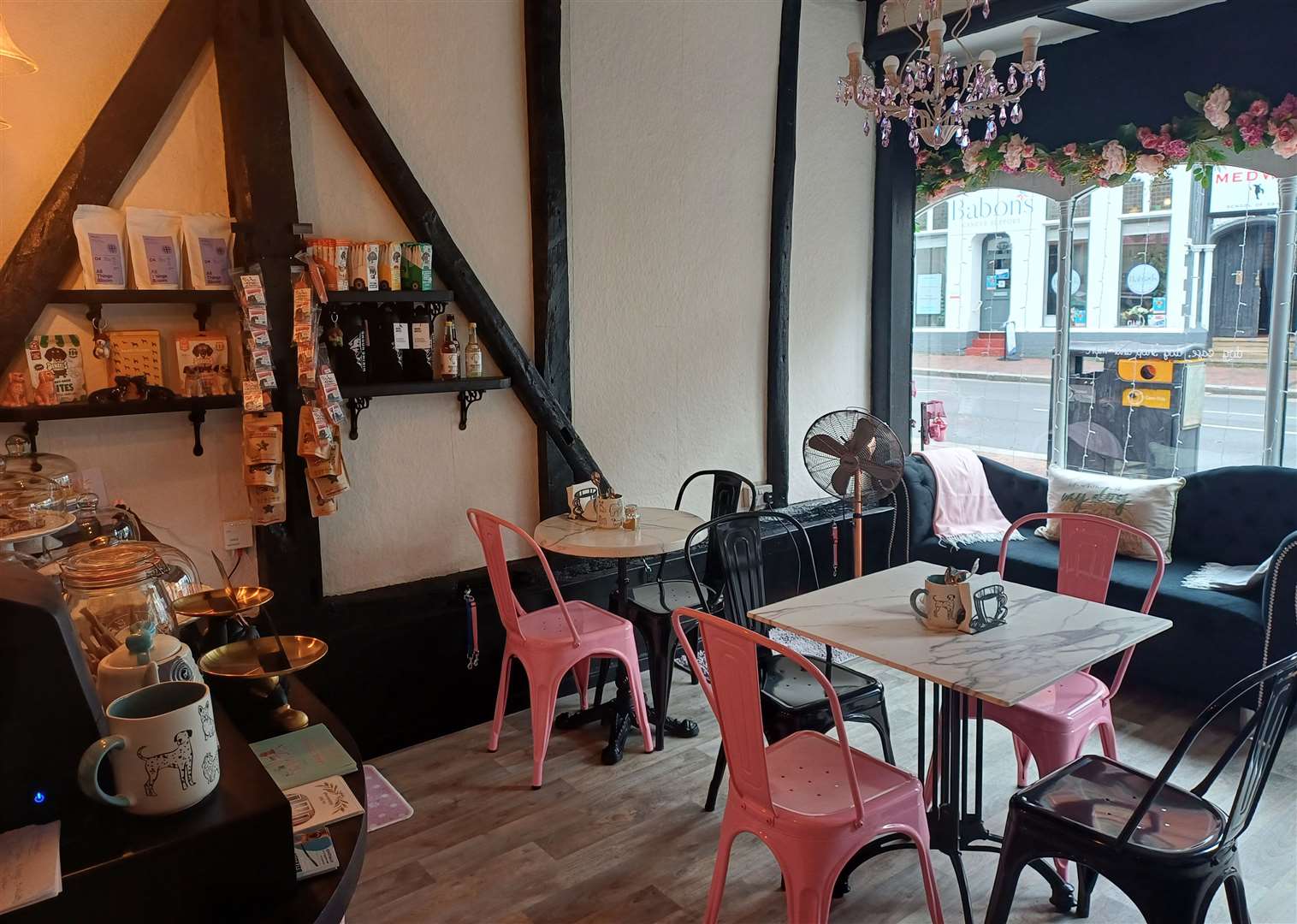 The cafe and boutique has now opened in the High Street