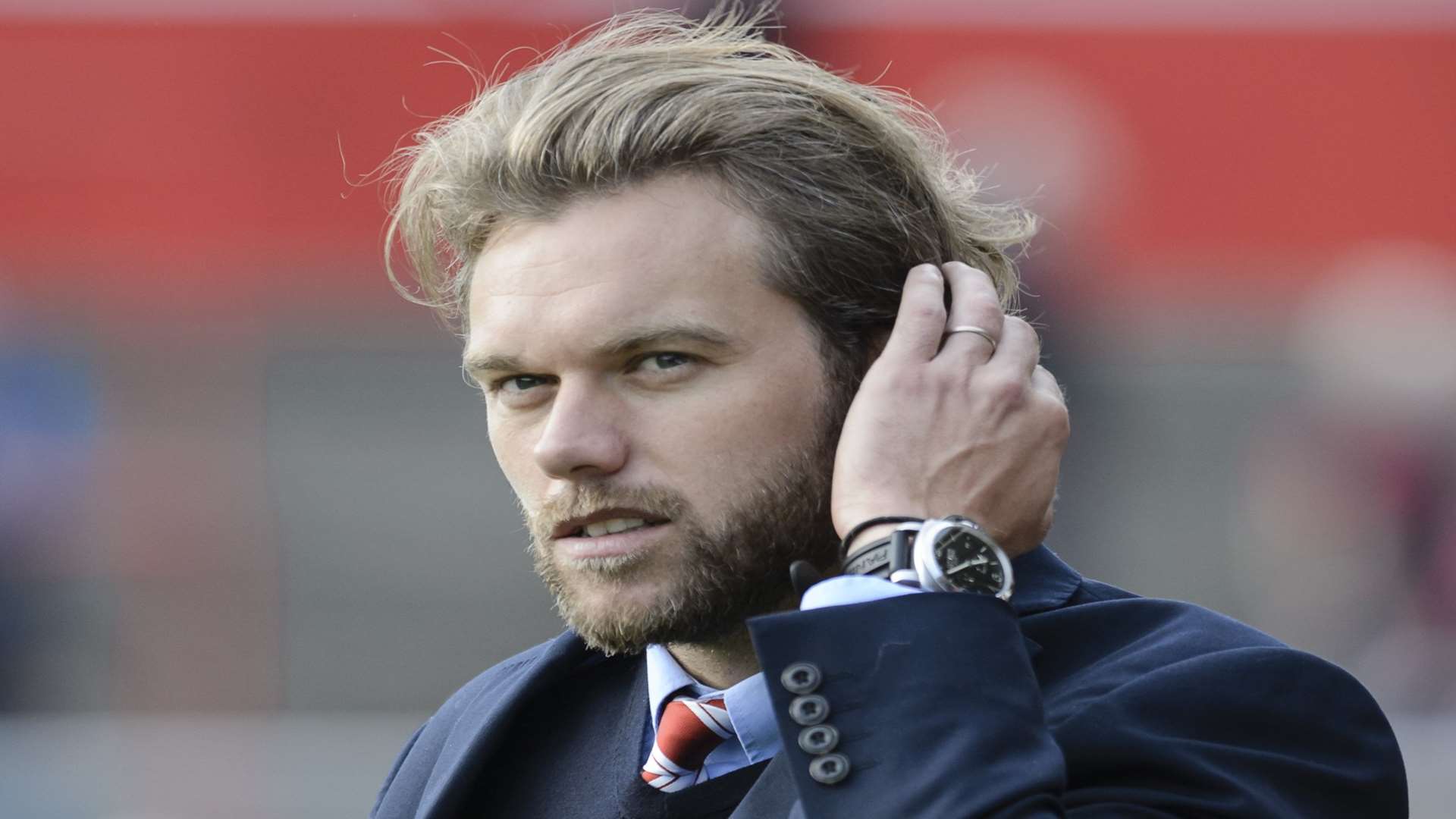 Ebbsfleet boss Daryl McMahon Picture: Andy Payton