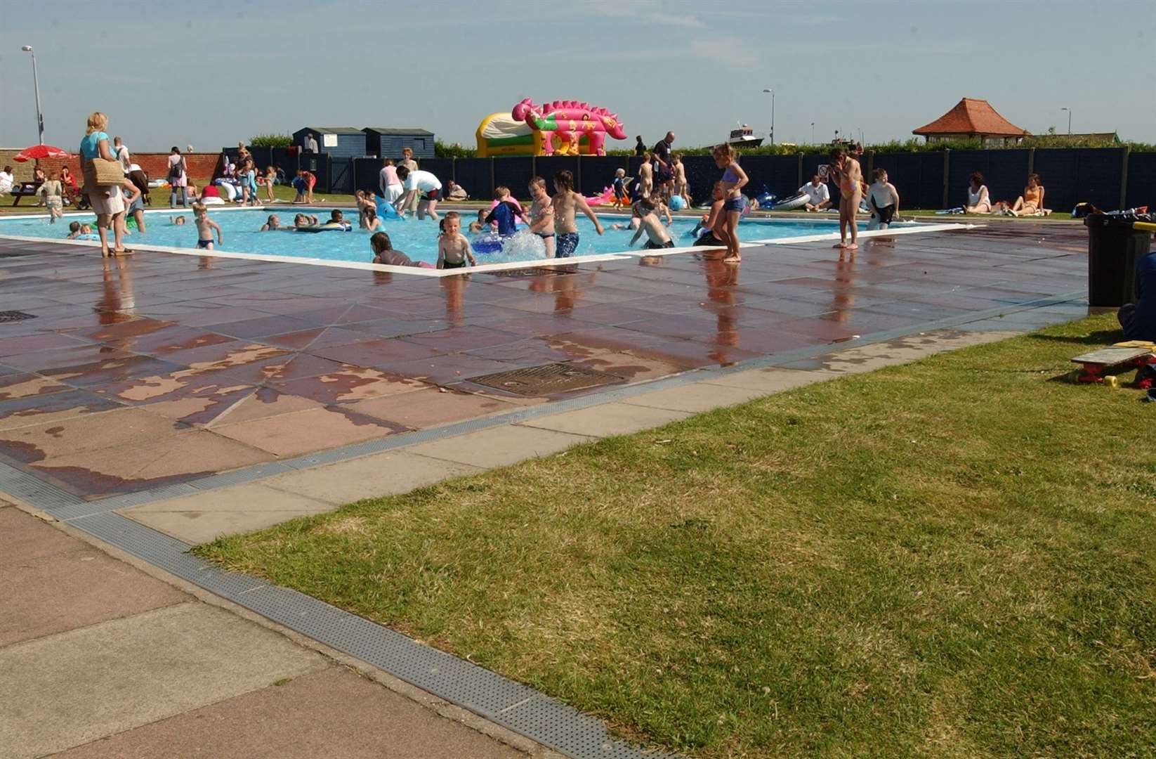 Walmer Paddling pool. Picture Matt McArdle