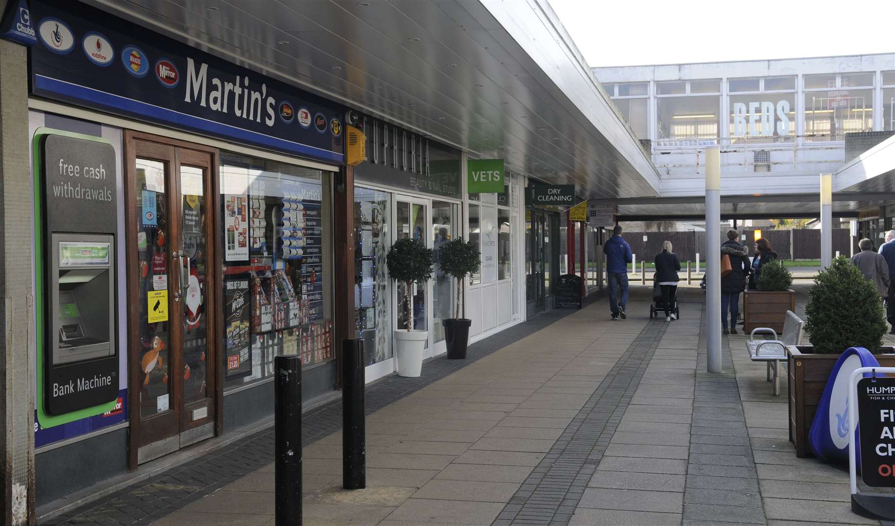 The shopping centre is located in Castle Road, Allington. Picture: Ruth Cuerden