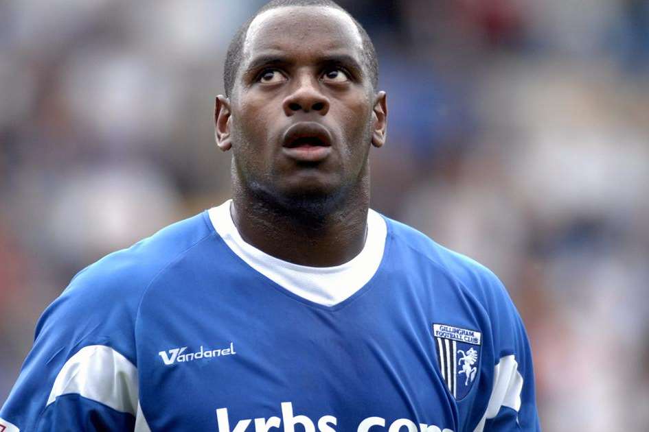 Striker Delroy Facey played for Gillingham in 2007/08