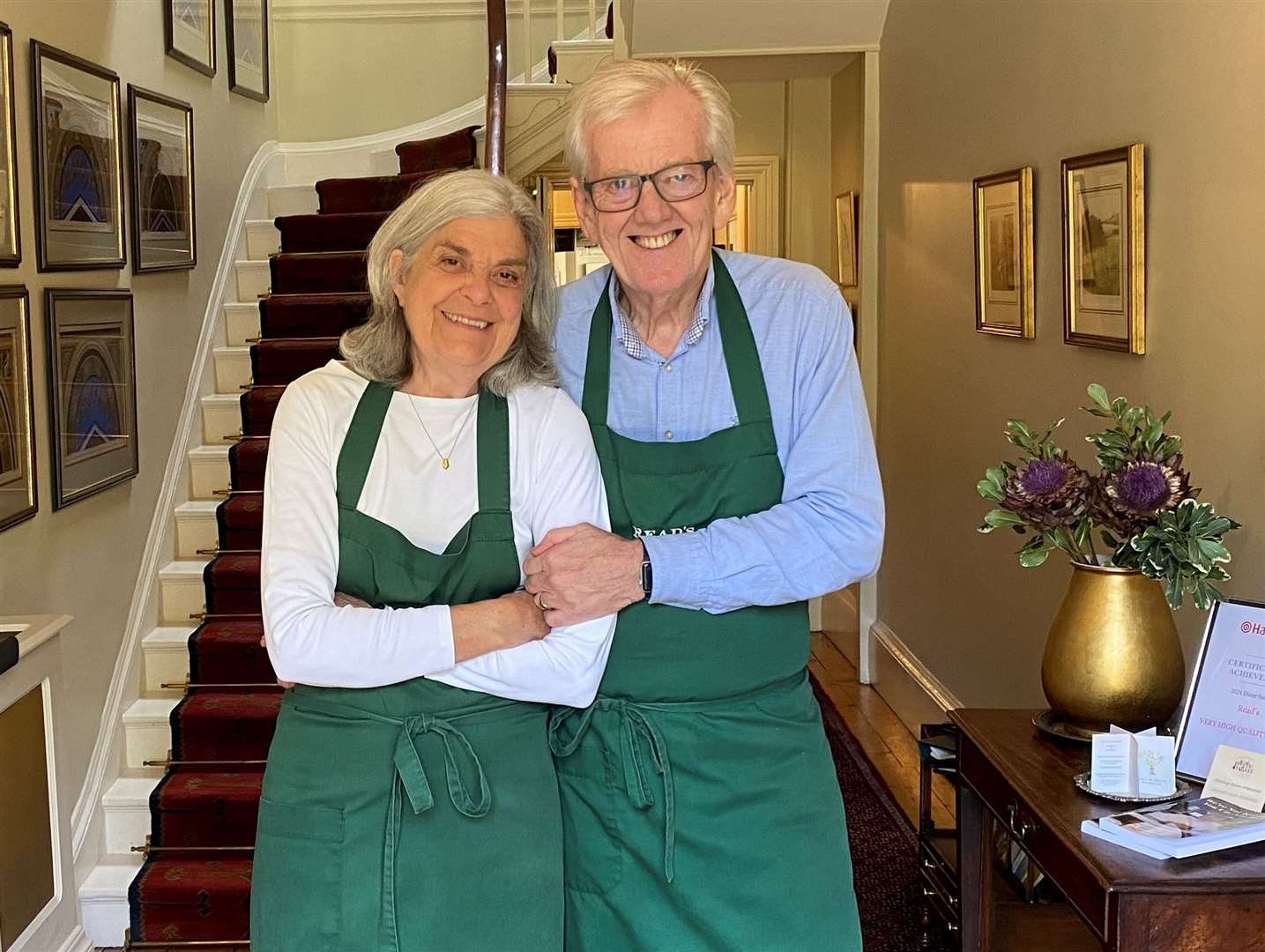 David and Rona Pitchford will close Read's Restaurant in Faversham on August 31