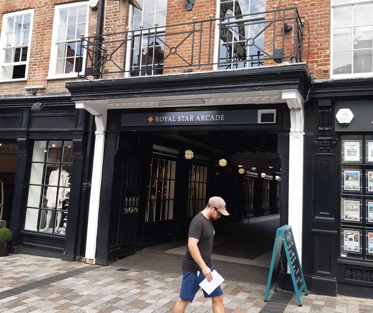 Both businesses had stores in the Royal Star Arcade, Maidstone