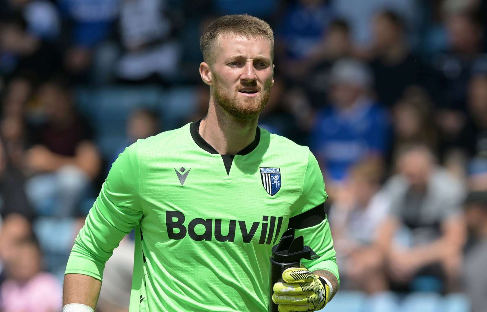 Gillingham goalkeeper Jake Turner saved a first half penalty Picture: Keith Gillard