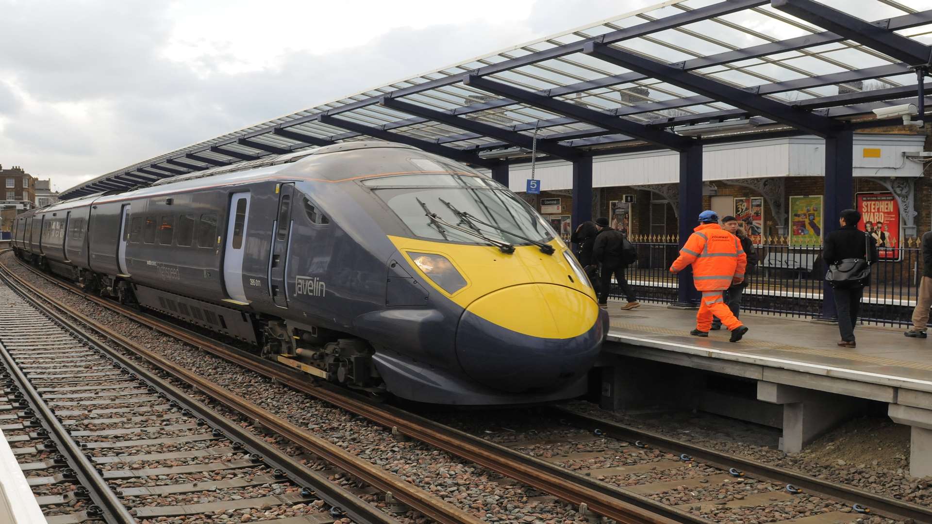 DELAYS: Gravesend Train Station, Rathmore Road, Gravesend.