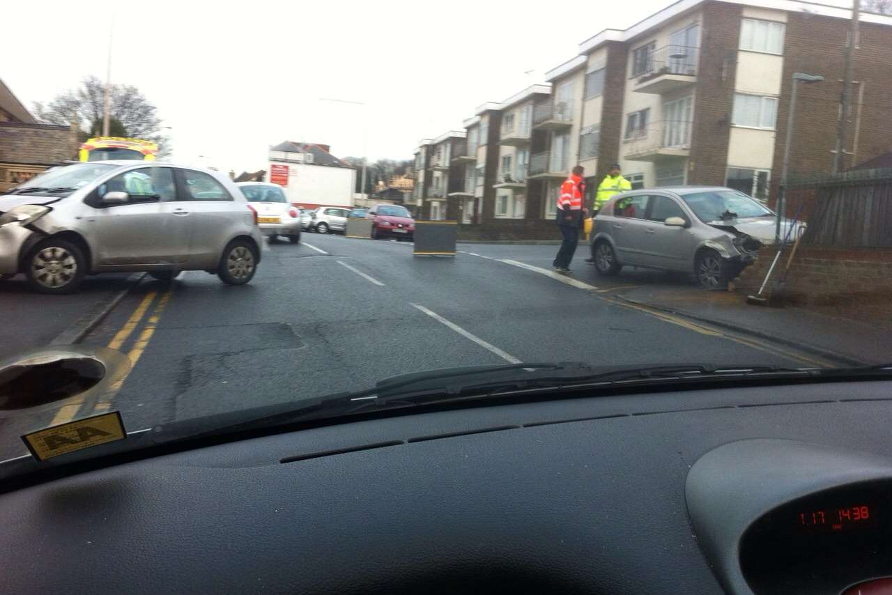 The section of Thanet Road was closed by Kent Police. Picture: Laura Wood