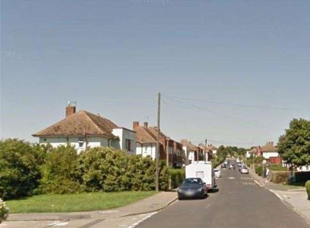 St John's Avenue, Manston, where the attack is said to have happened. Picture: Google Street View