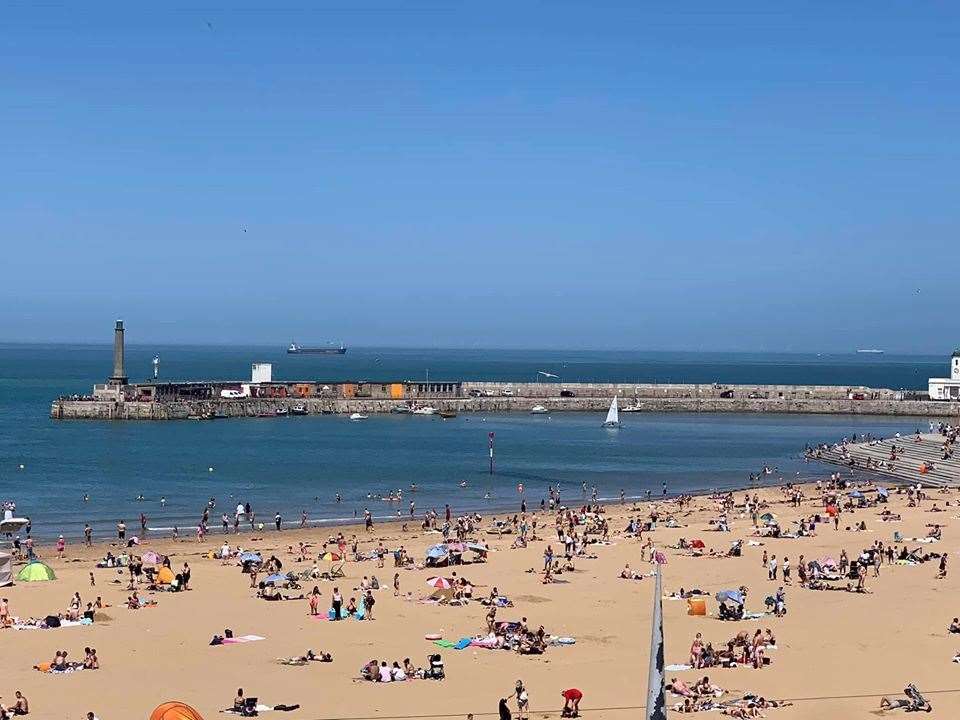 Margate Main Sands, pictured today. Picture: Thanet from my perspective/Facebook