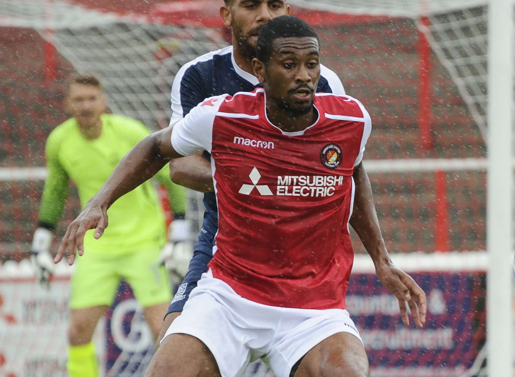 Danny Mills opened his account for Ebbsfleet Picture: Andy Payton