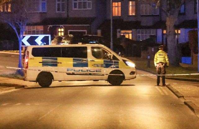 A woman remains in a critical condition after a stabbing in Penhill Road, Bexley. Picture: UKNIP