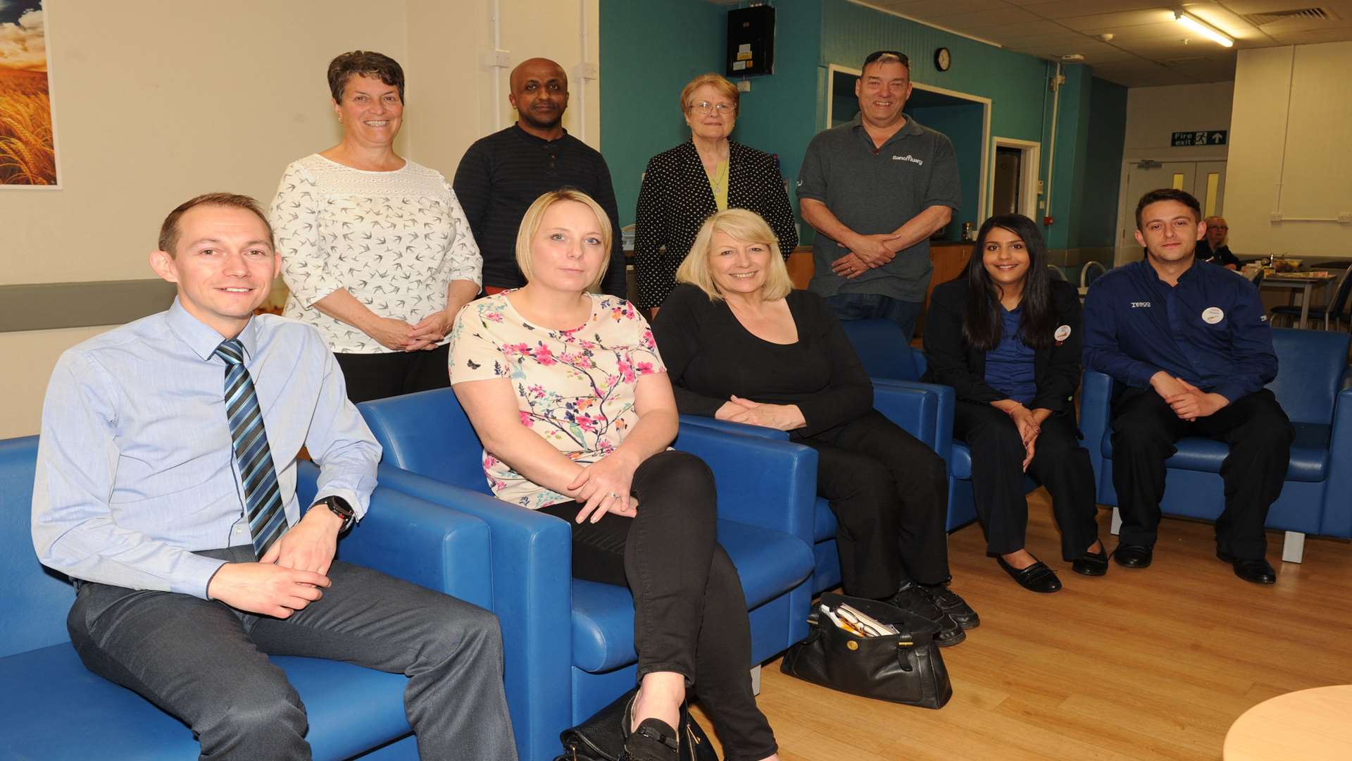 Gathering of charities involved in a new food donation scheme at Tesco, New Road, Gravesend