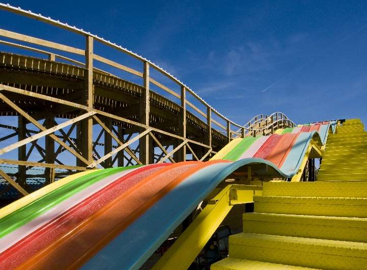 The Born Slippy slide. Picture: Dreamland_Margate