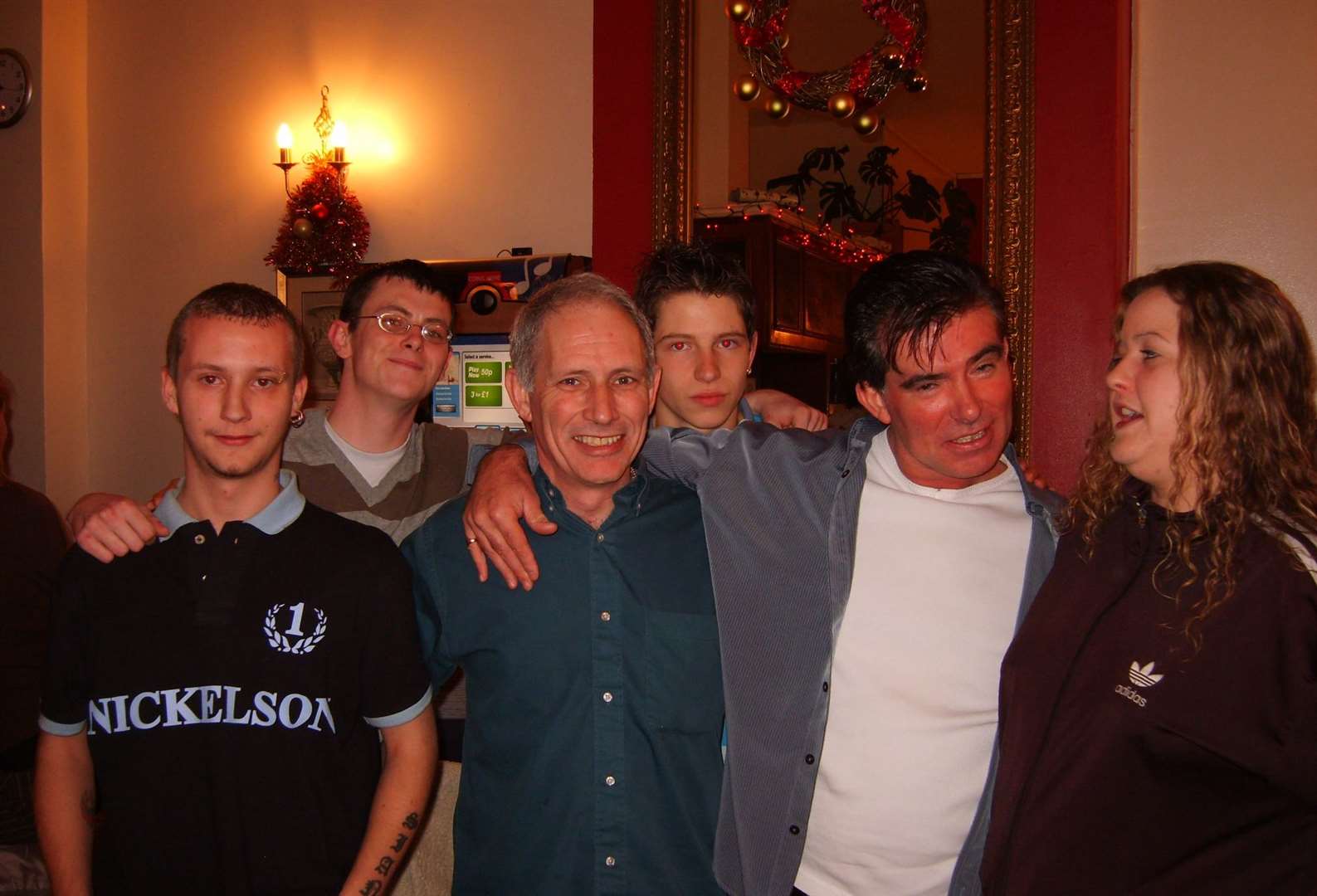 Famous stuntman Eddie Kidd at the Bulls Head, Strood for a charity night in 2008. Picture: Z Bielski