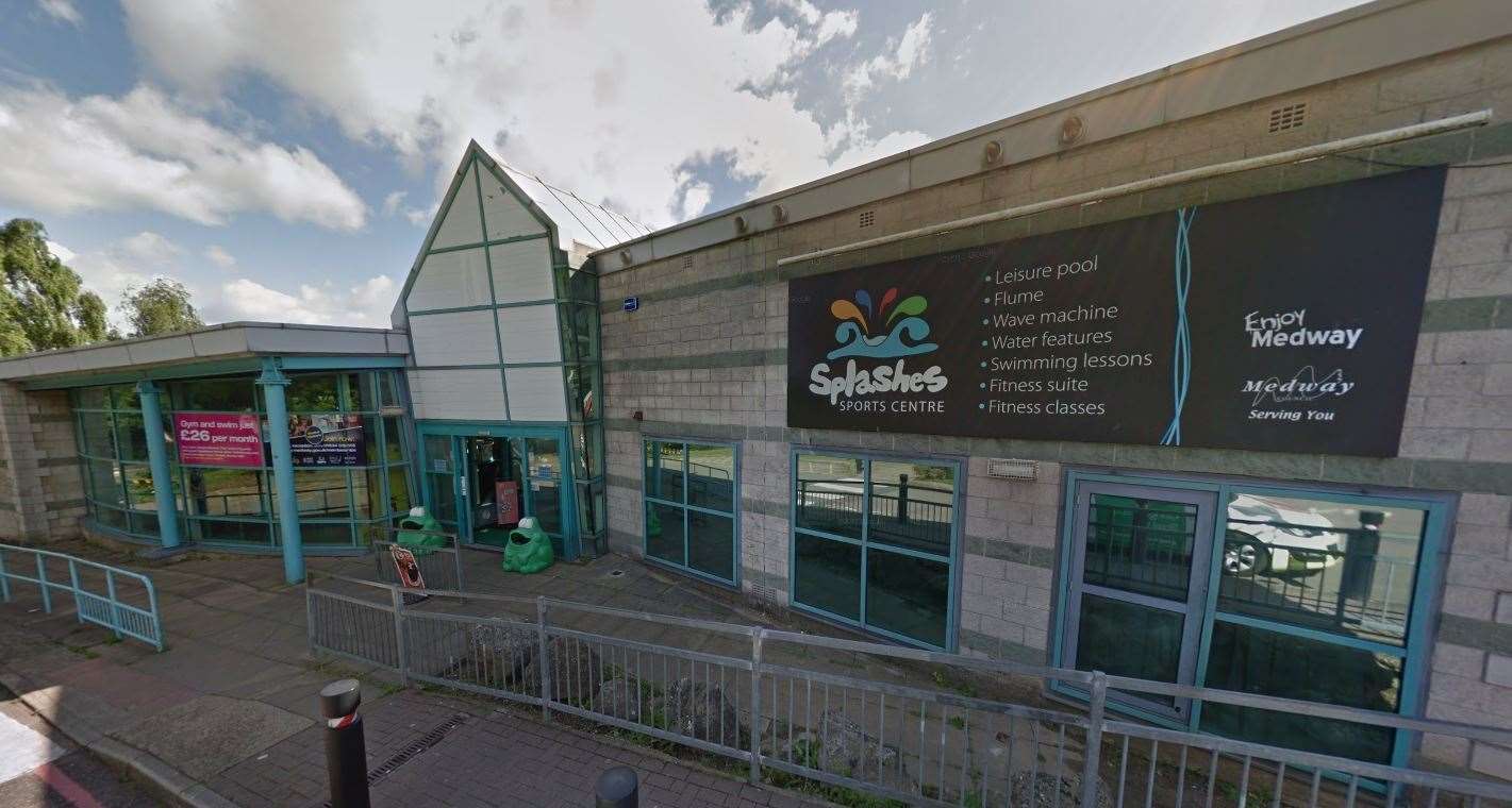 Splashes leisure centre before it was demolished. Picture: Google Street View