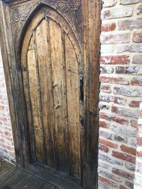 This is the back door – who wouldn’t want to visit a pub with an entrance as impressive as this?