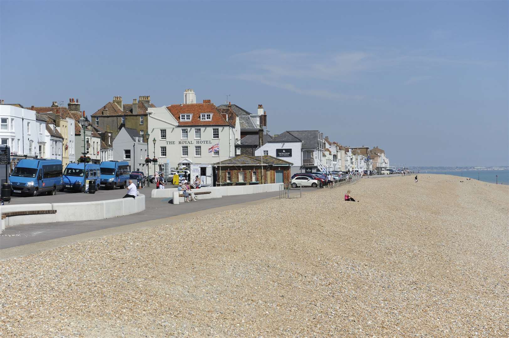 Deal seafront in July 2014