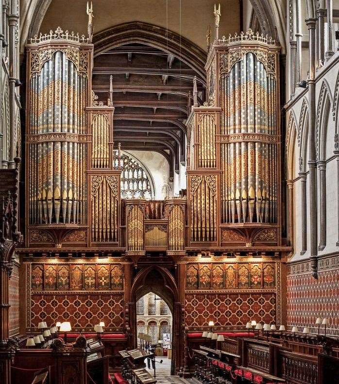 Rochester Cathedral is up against York minster in a competition on Twitter. Picture: Rochester Cathedral