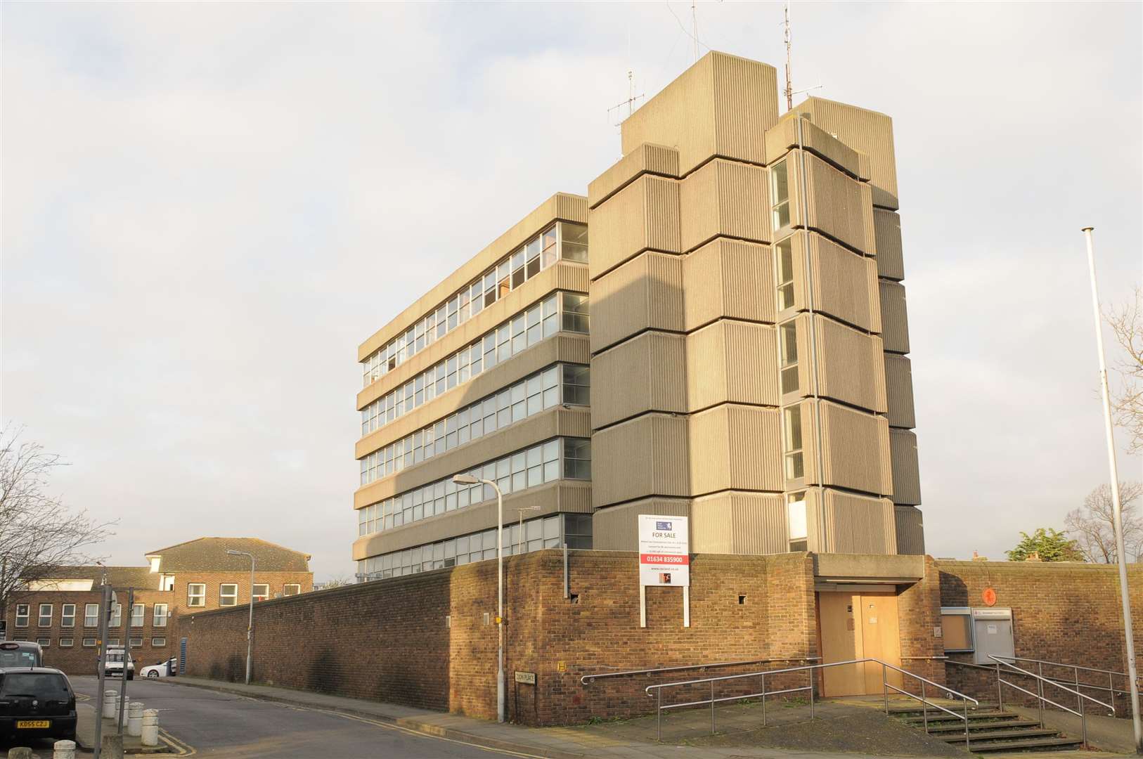 The Old Police Station as formerly stood in Windmill Street, Gravesend. Picture: Steve Crispe