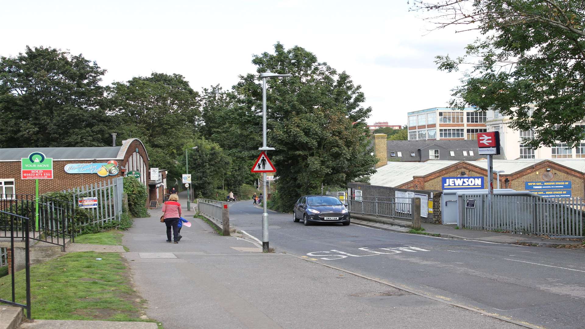 Buckland Hill where the flasher was reportedly spotted