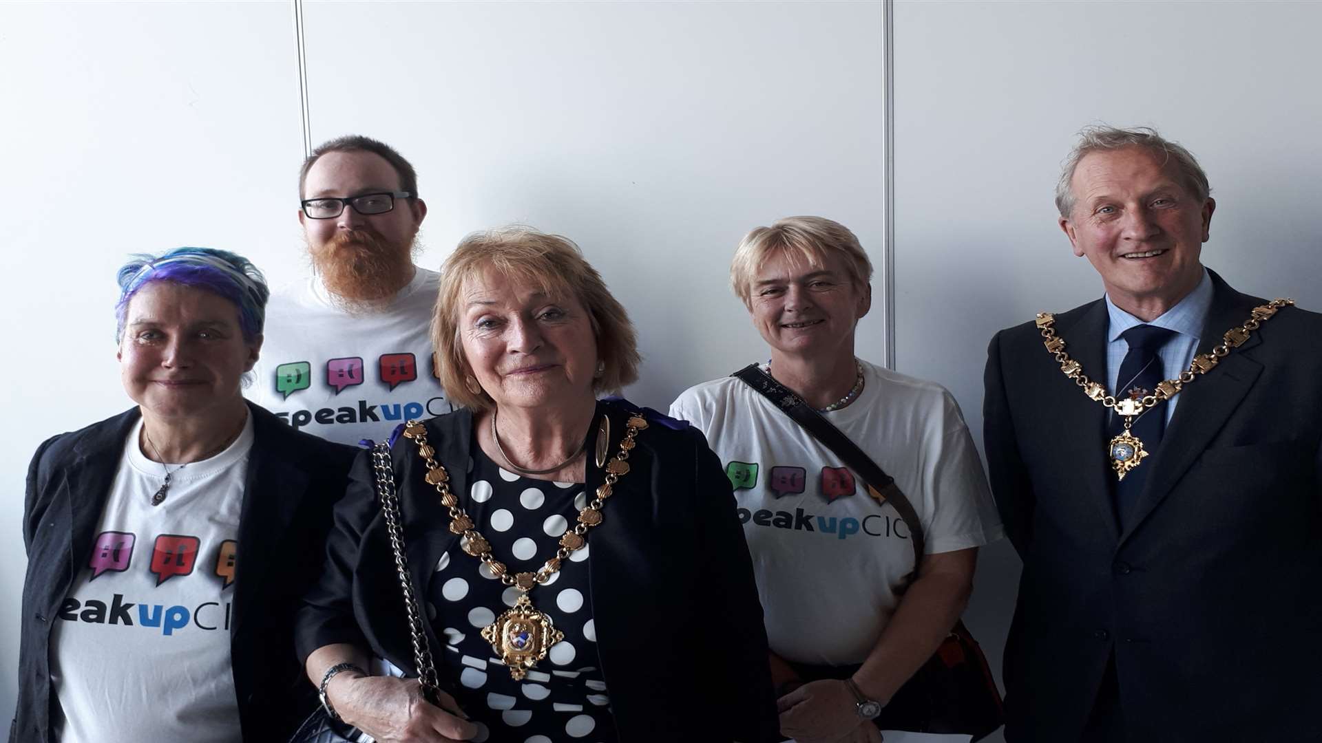 Mayor of Margate Rosamund Dixon and SpeakUp