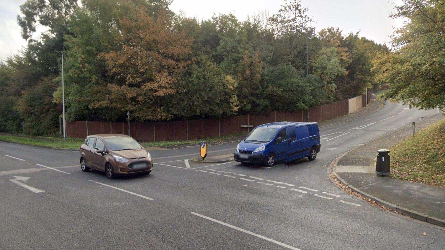 Swift Crescent as seen from Princes Avenue, Chatham. Picture: Google