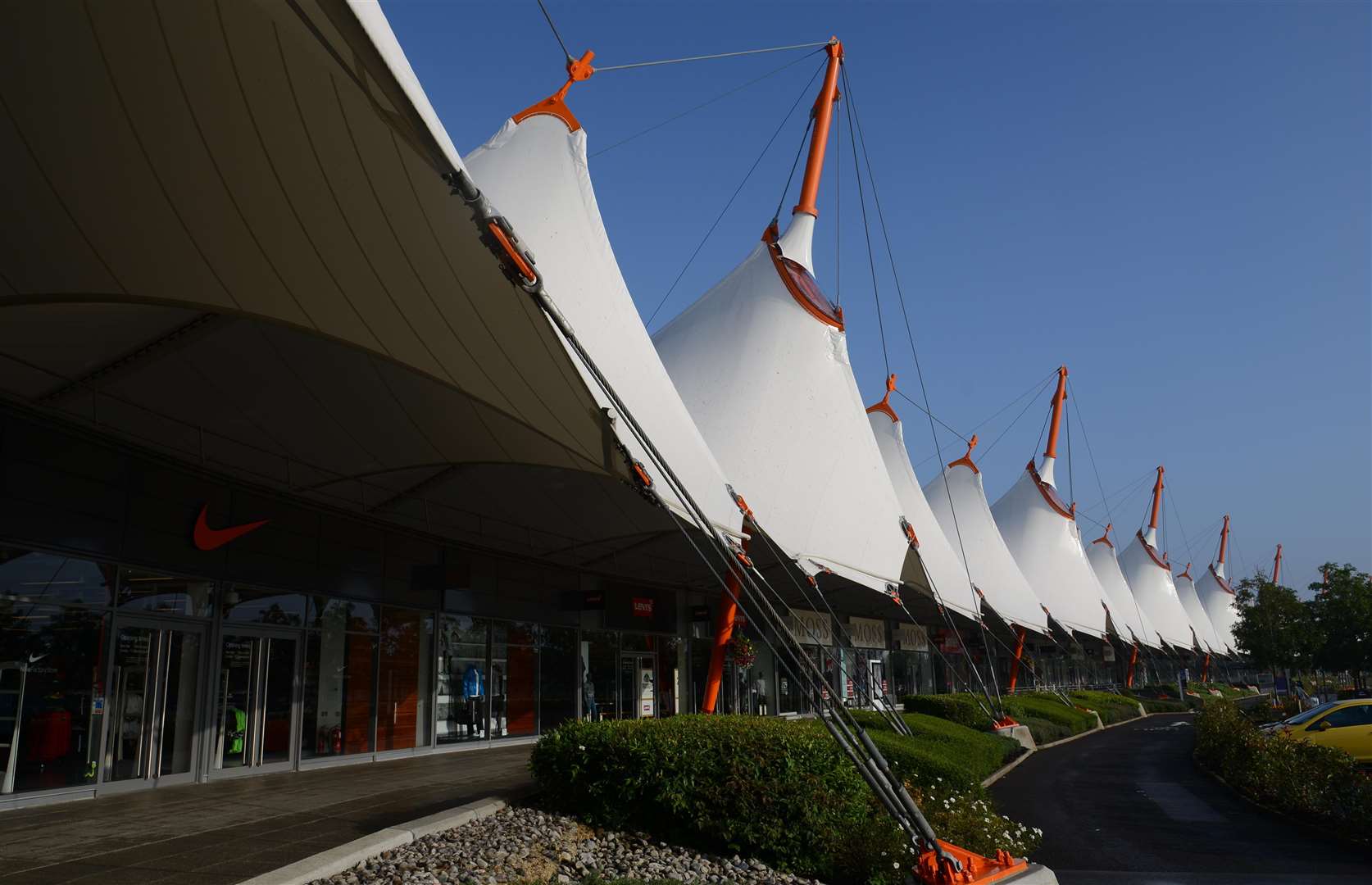 One of Sammy's favourite haunts, the Ashford Designer Outlet