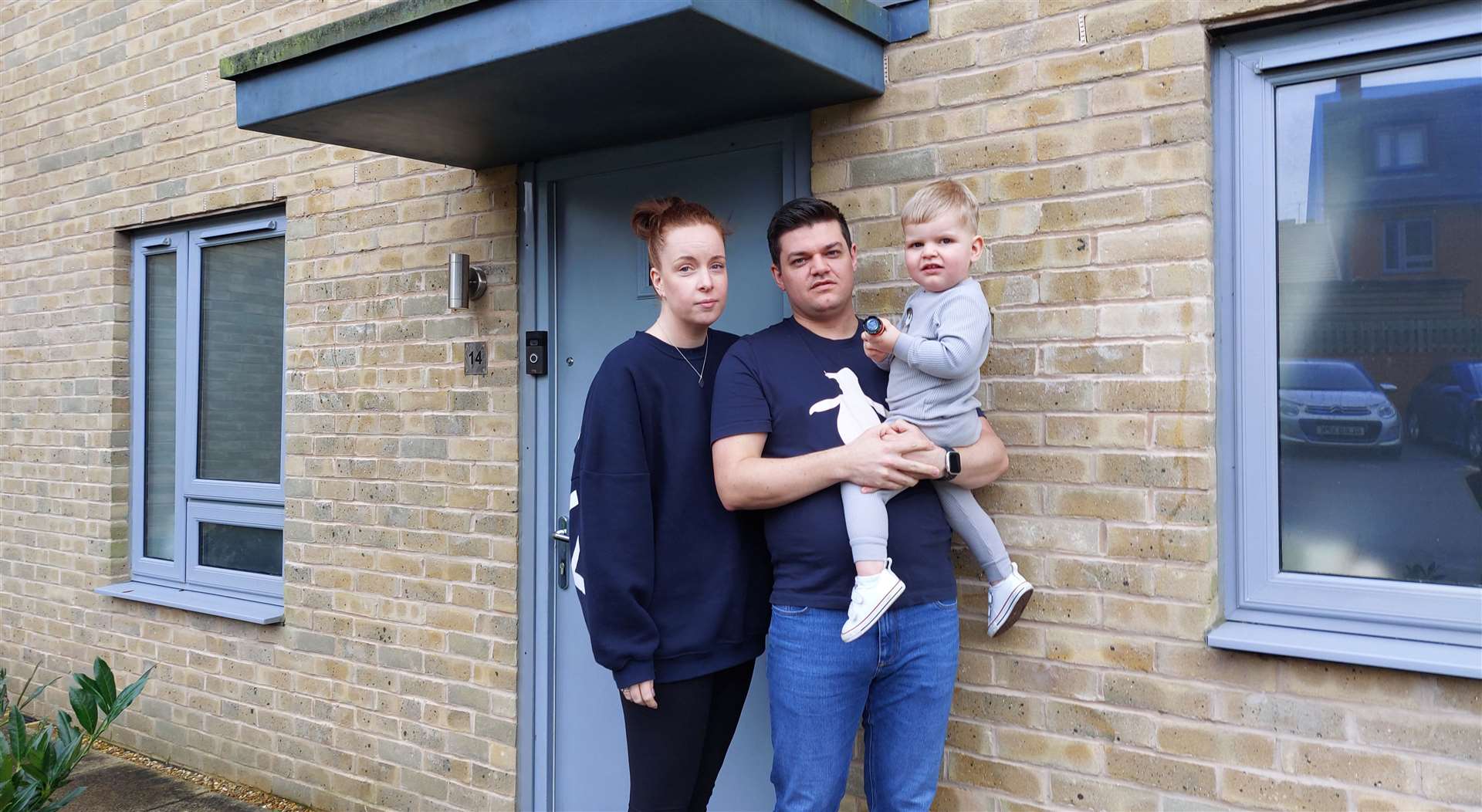 Hayley Northwood lives at the Persimmon Homes property in Ashford with husband Ashley and son Henry