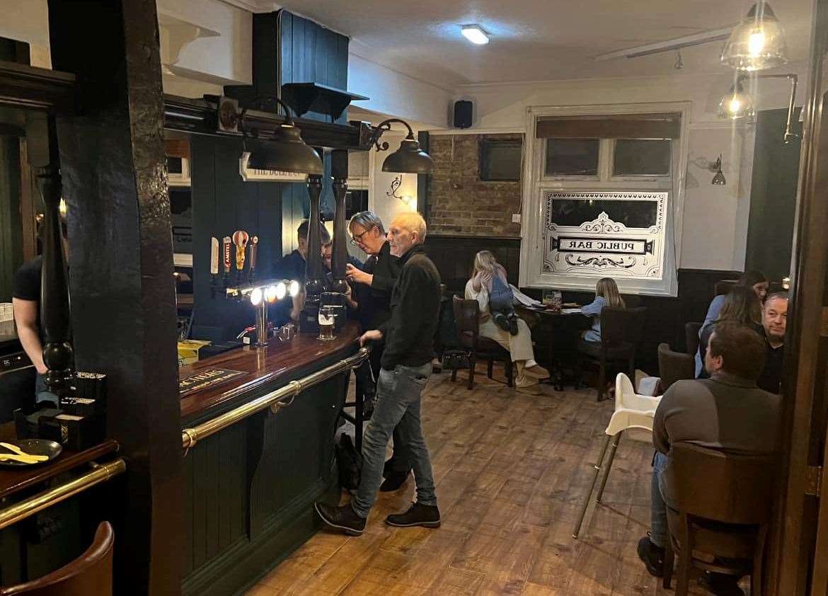 Inside the revamped pub. Picture: The Bull Inn