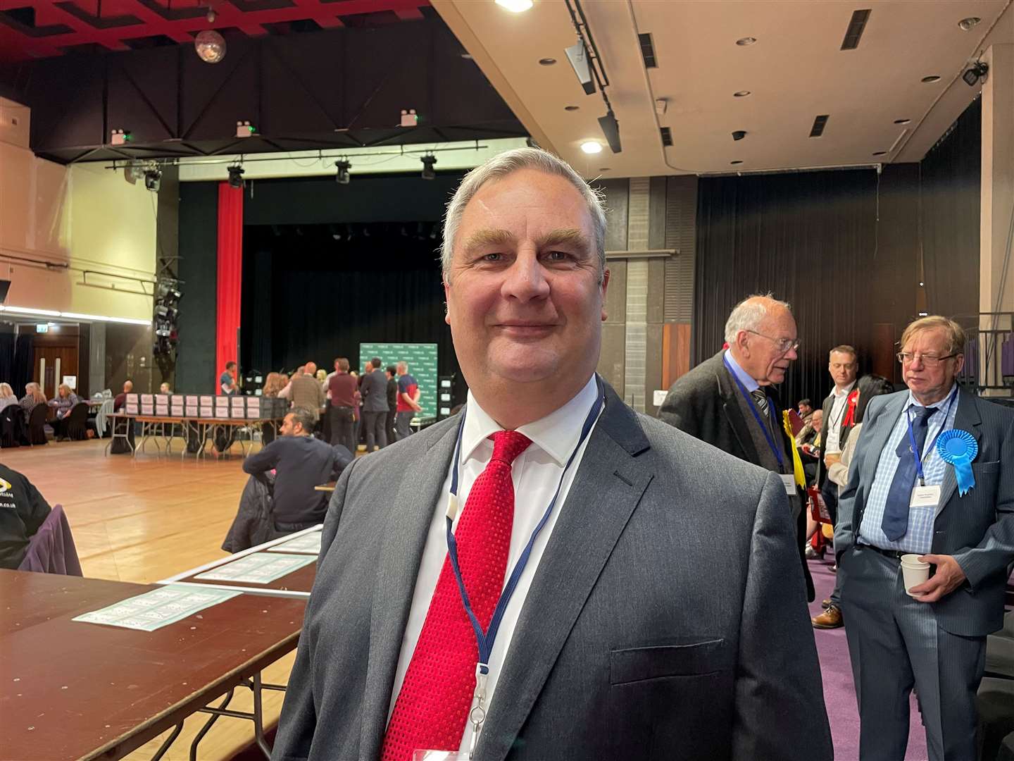 Leader of Gravesham council Cllr John Burden is pleased with the result