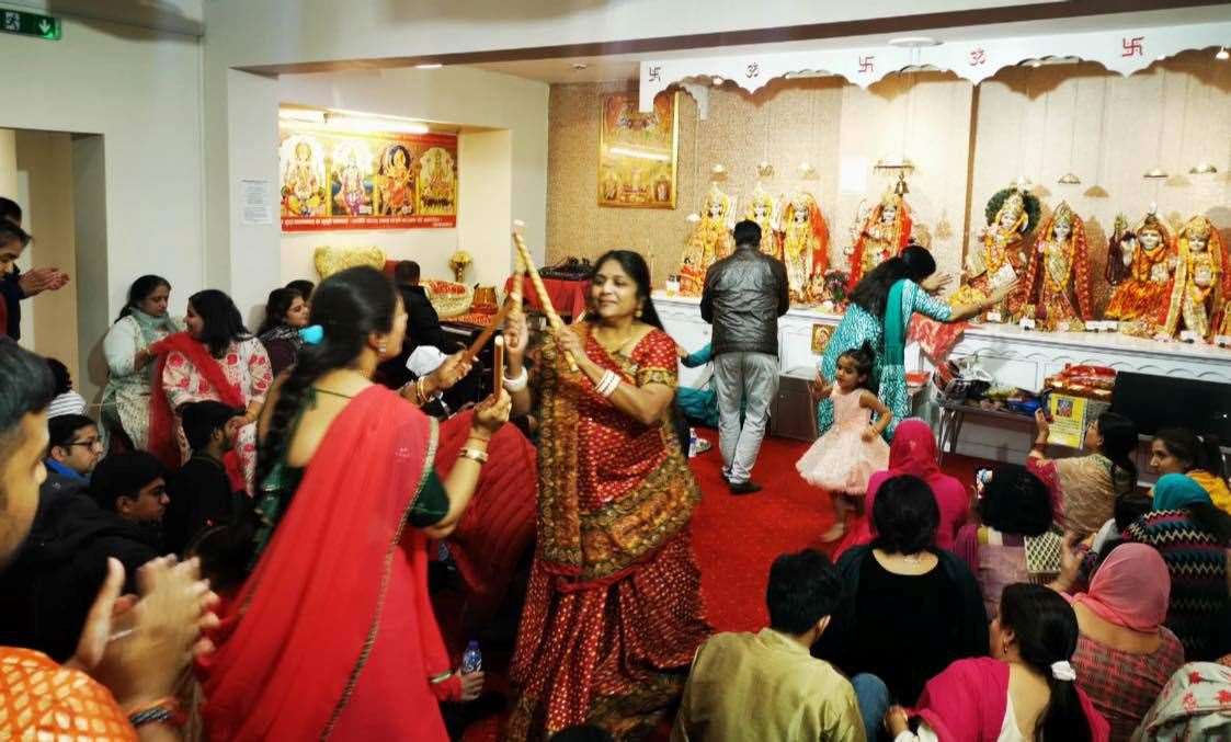 Navratri celebrations have begun. Picture: Gravesend Hindu Temple