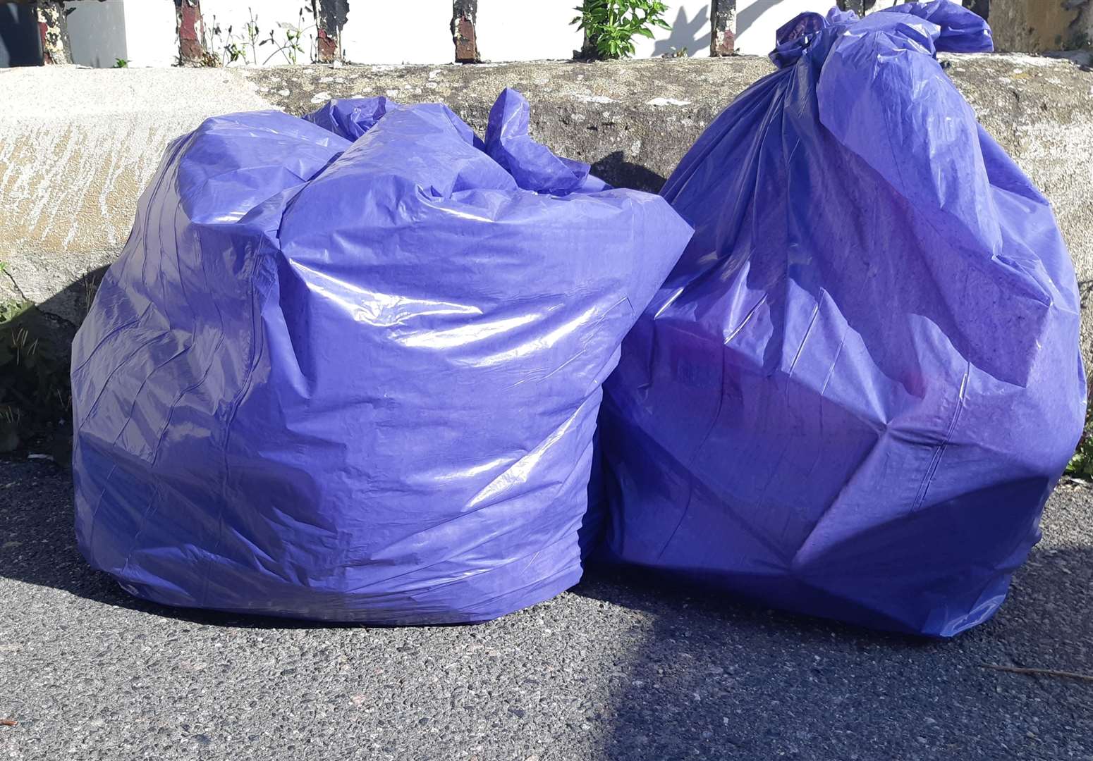 The Great British Spring Clean is to get litter off the streets and bagged up for removal. Stock image