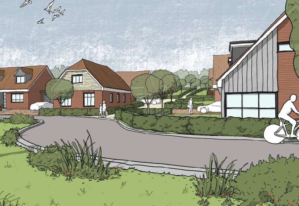 How the proposed development in Nelson Avenue, Minster, could look if plans are approved