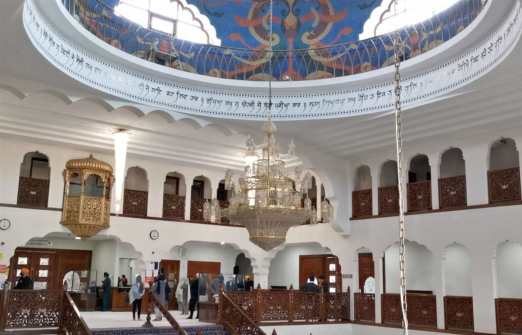 Gravesend's Gurdwara is among the places getting ready to welcome the baton relay