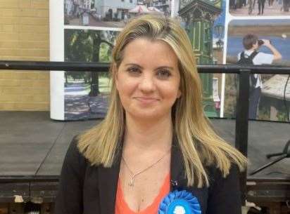 Conservative candidate for Sittingbourne and Sheppey Aisha Cuthbert