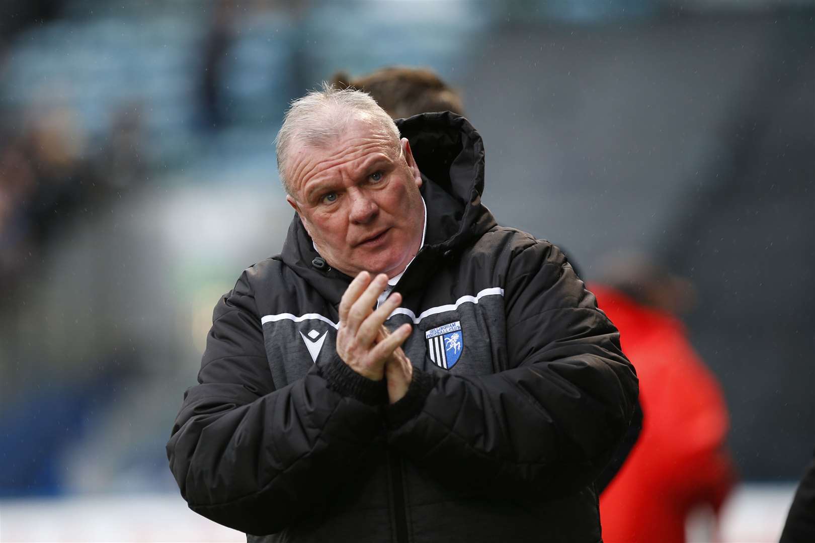 Steve Evans will bring his Stevenage team to Priestfield in October Picture: Andy Jones