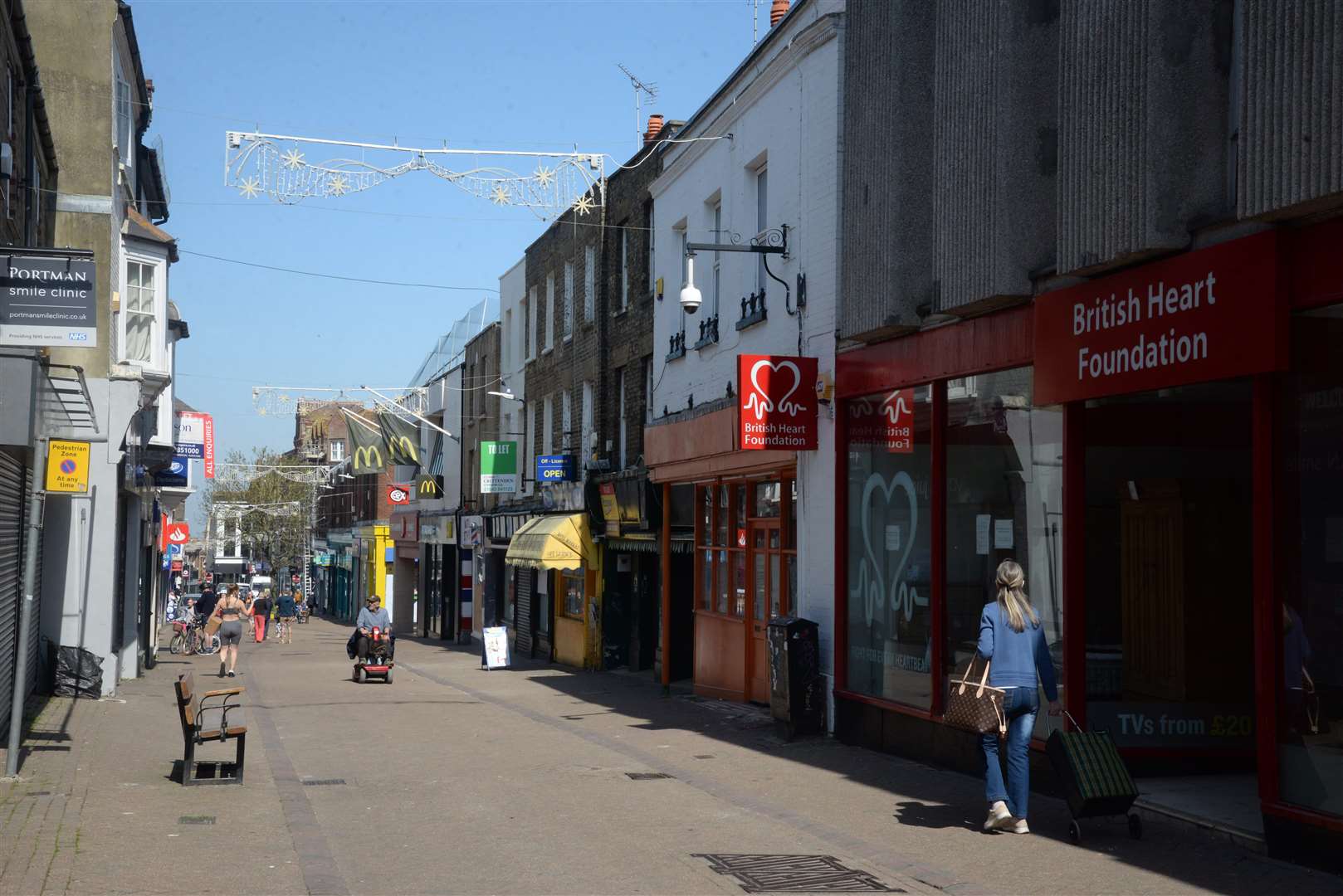 Judd Osborne was seen in Margate High Street with a open bottle of vodka. Stock picture: Chris Davey