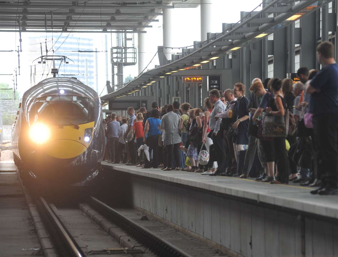 Ms Hannah-Rogers was issued with the fine at London St Pancras. Picture: Southeastern