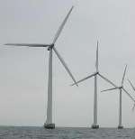 The Mittelgrunden off-shore wind farm in Copenhagen is similar to the one planned for the Kentish Flats off Whitstable and Herne Bay. Picture: WHITSTABLE GAZETTE