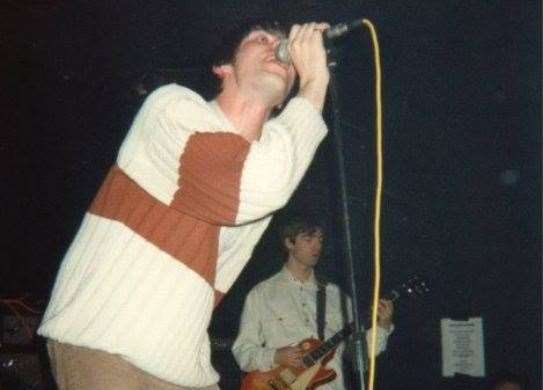 Oasis playing the Tunbridge Wells Forum in 1994. Images: Stephen Geer