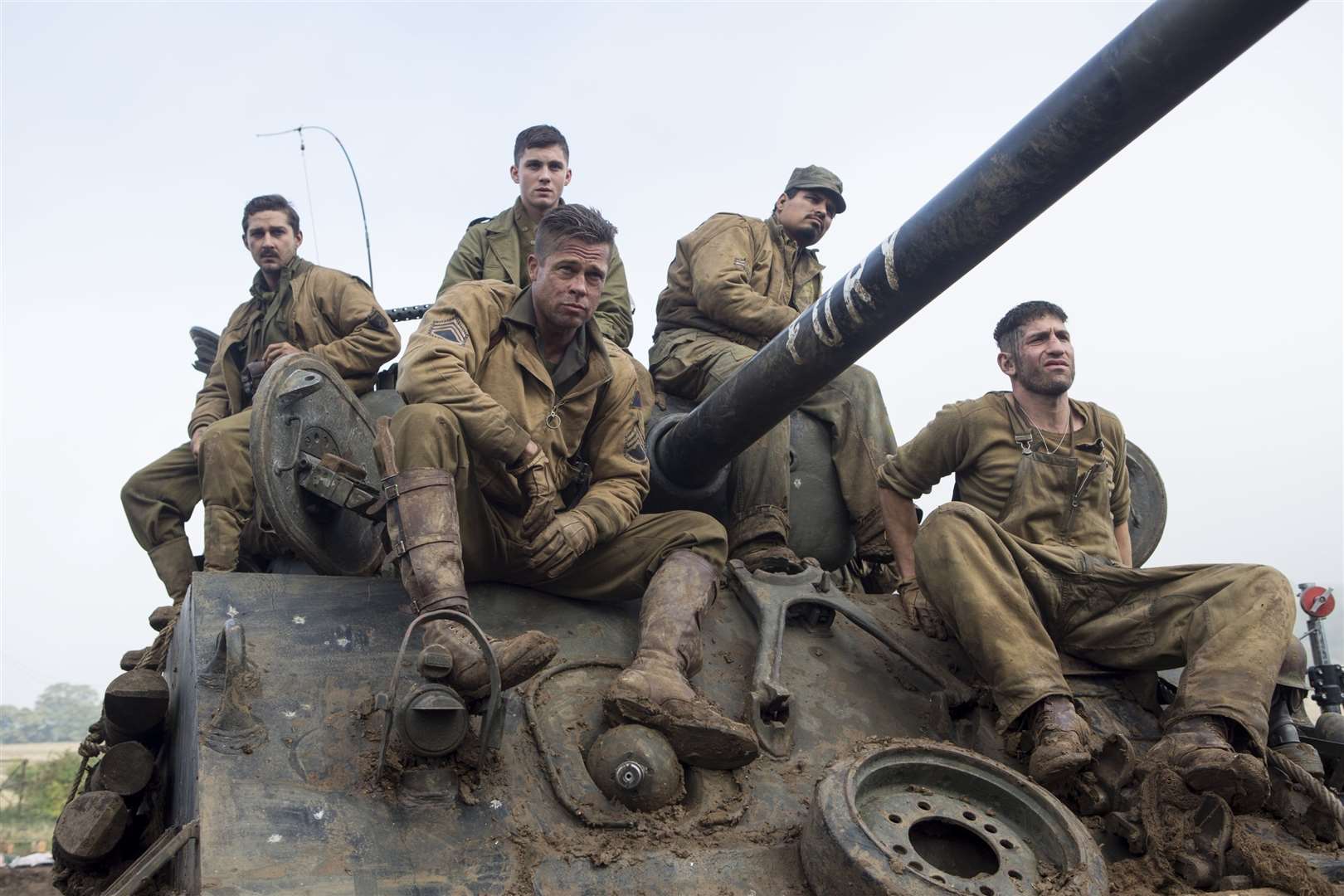 Brad Pitt starred in Fury