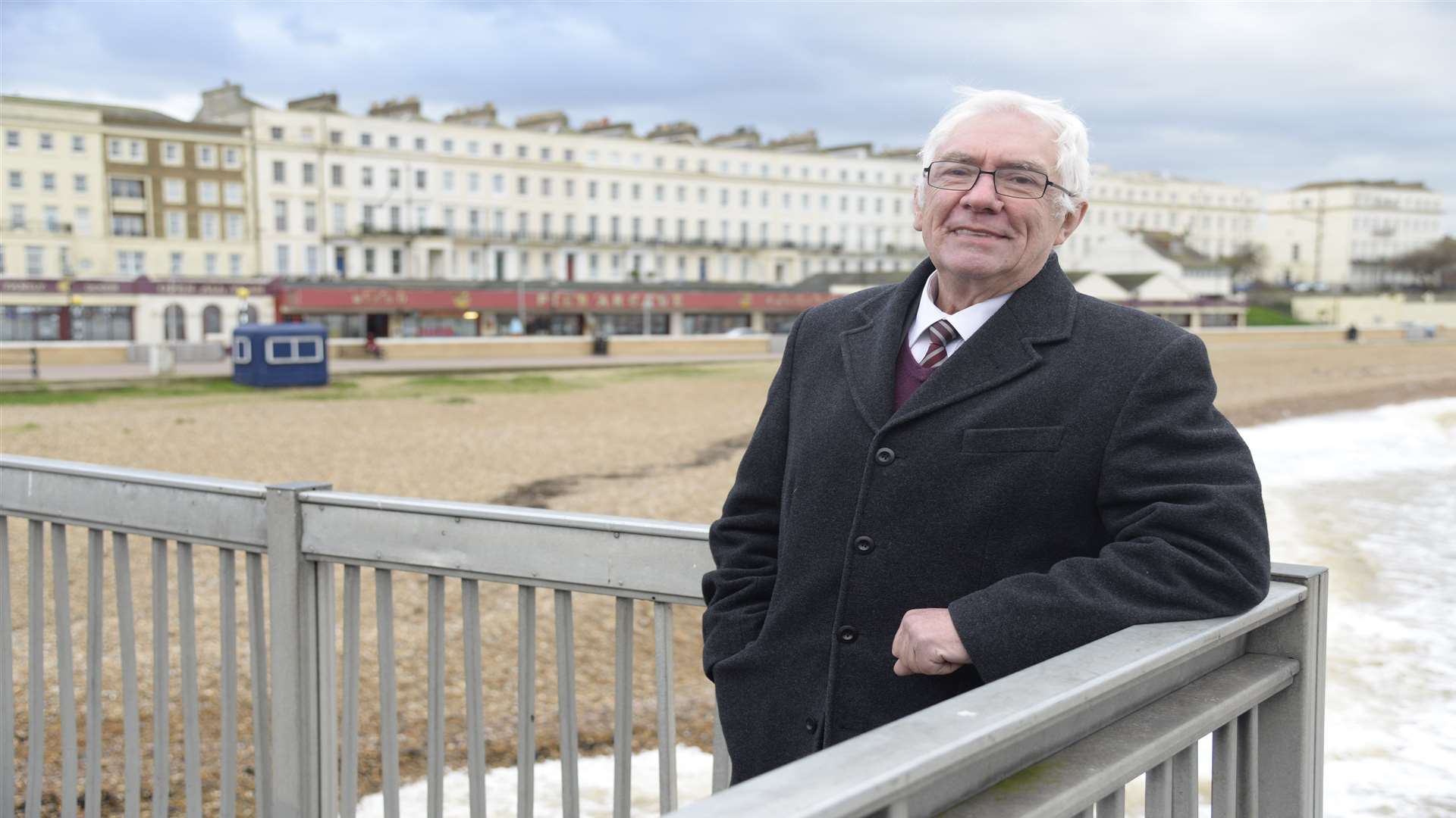 Peter Vickery-Jones, who campaigned for the bridge to open for eight years