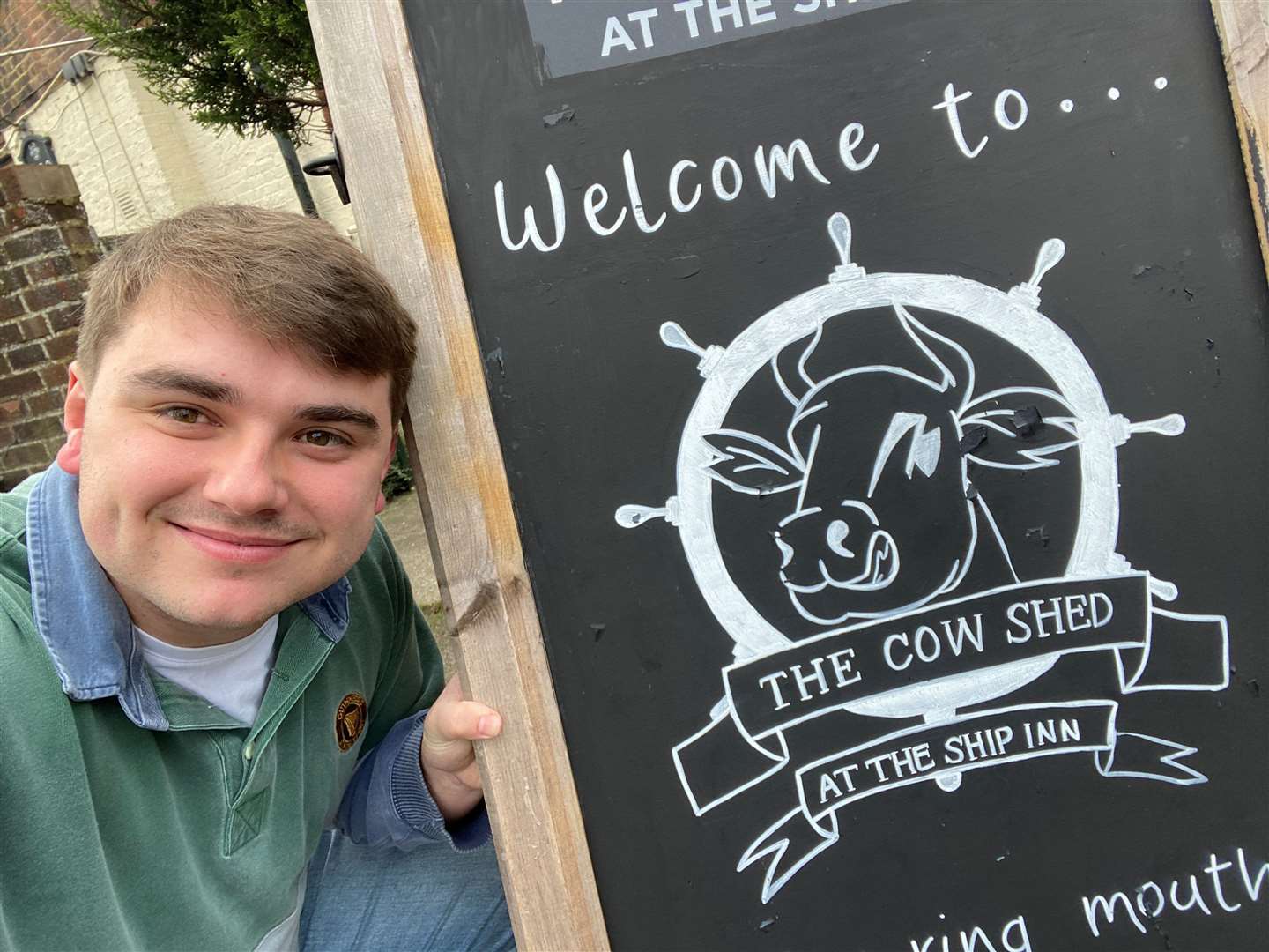 Reporter Max Chesson tried the £25 breakfast at The Cow Shed at The Ship Inn, Ospringe