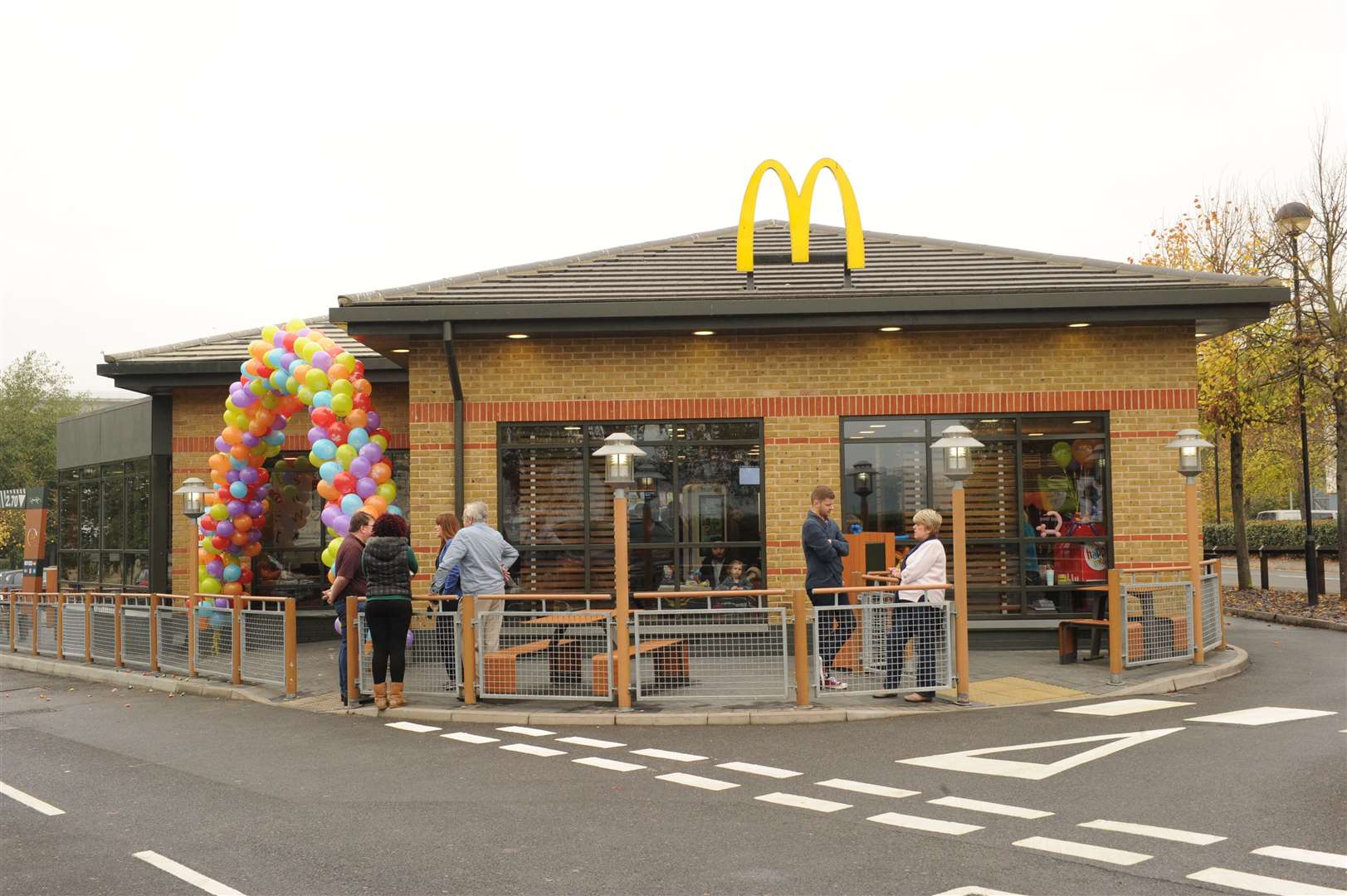 The outlet at Medway Valley Leisure Park is one of seven in Kent serving the breakfast menu today (photo taken before lockdown)