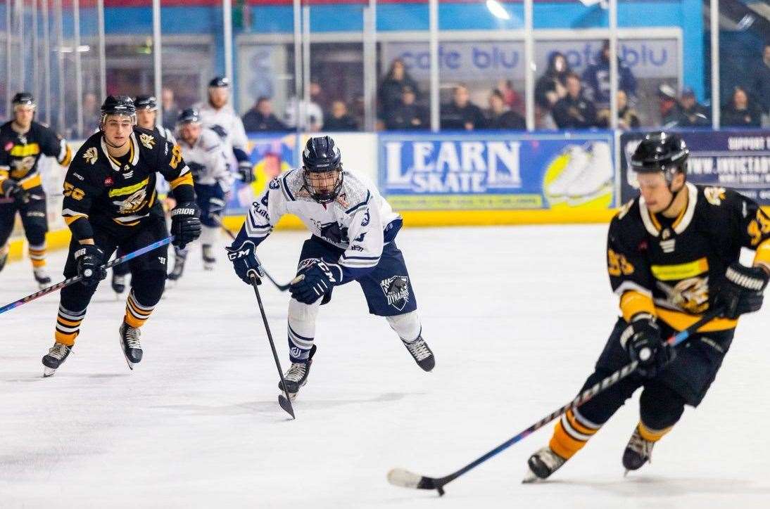 Owen Dell in action for the Invicta Dynamos Picture: David Trevallion