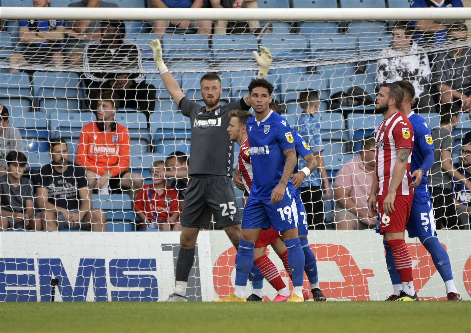 Goalkeeper Jake Turner has been limited to cup football at Gillingham so far. Picture: Barry Goodwin